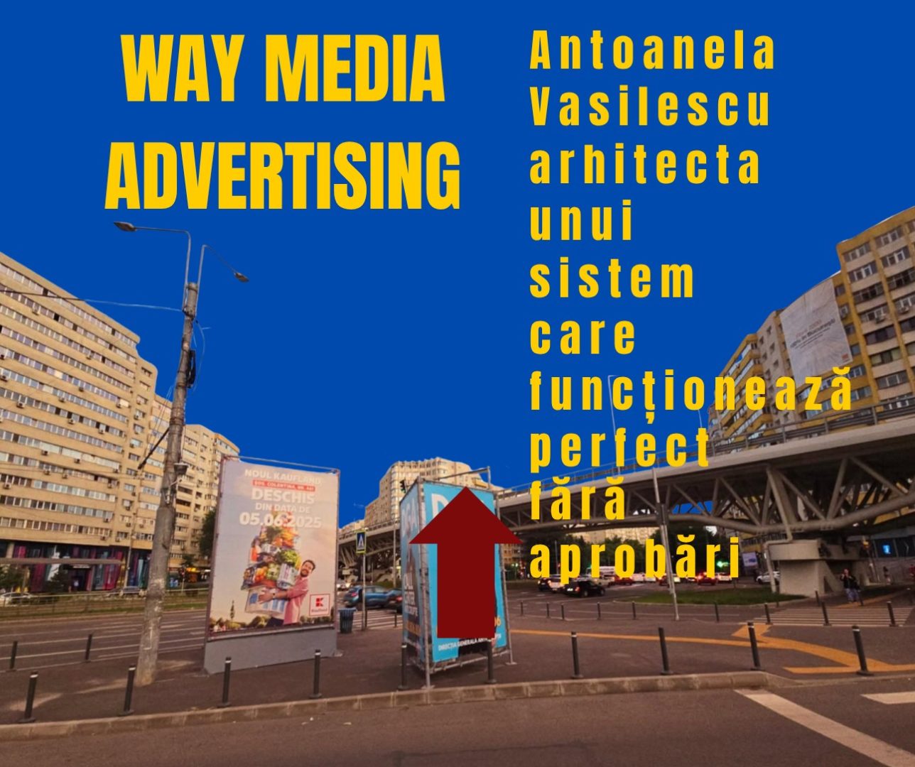 Way Advertise Production SRL, Antoanela Vasilescu și controversa publicității fără avize în 2025